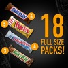 Snickers, Twix, Milky Way & More Full Size Chocolate Candy Bar Assortment Candy Mix - 18ct - 4 of 4