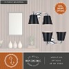 VAXCEL Barrington Black and Chrome Industrial Bathroom Vanity Fixture with Metal Shade - 4 of 4