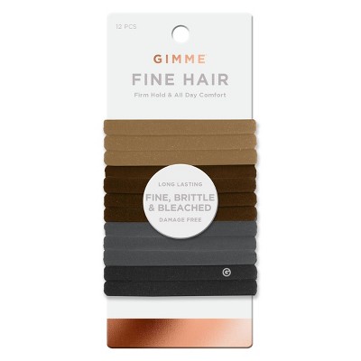 CS BEAUTY Hair Clip - Black, Medium Size, 12 pcs
