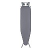 Seymour Home Products 4 Leg Mesh Top Ironing Board with Iron Rest Solid Gray: Full Size Adjustable Steel Frame - image 4 of 4