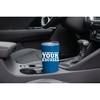 100 North 20 Ounce Stainless Steel On the Go Travel Tumbler With Push Top Lid, Be Stronger Than Your Excuses Blue - 3 of 4