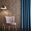 Bananas Bling Rose Gold and Black Abstract Paste the Wall Wallpaper - 2 of 4