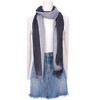 INSPIRE CHIC Women's Gradient Color Ombre Cotton Linen Soft Hijab Head Scarves 1Pc - 2 of 4
