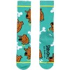 Scooby Doo Men's Socks Scrappy And Scooby 2 Pack Athletic Adult Crew Socks - 4 of 4