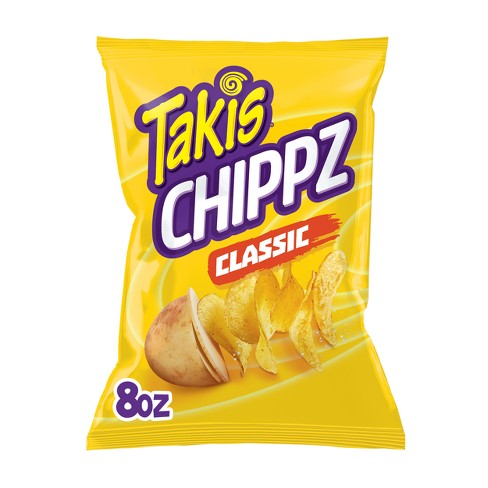 Takis Chippz Classic Traditional Potato Chips, Salted Naturally Flavored, 8  oz
