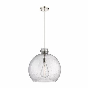 Newton Sphere - 1 Light Pendant In Industrial Style-18.25 Inches Tall and 18 Inches Wide - 1 of 1