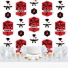 Big Dot of Happiness Karate Master - Martial Arts Birthday Party DIY Dangler Backdrop - Hanging Vertical Decorations - 30 Pieces - 2 of 4