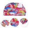 Unique Bargains Nylon Pleated Style Swimming Cap 1Pc - 3 of 4