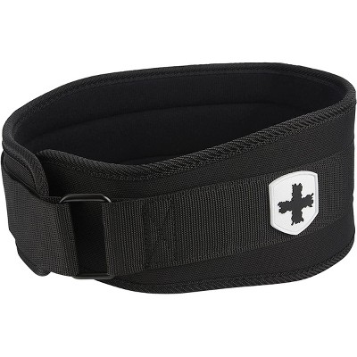 Harbinger 4" Padded Leather Weight Lifting Belt - Large : Target