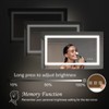 Organnice Frameless Anti-Fog Bathroom Vanity Mirror with Dimmable Light - 2 of 4