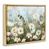 Stupell Industries Daisy Field Painting Floating Frame Canvas Art, Gold, 21" x 17" - 2 of 4