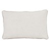 Saro Lifestyle Embroidered Flower  Decorative Pillow Cover - 2 of 3
