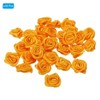 Unique Bargains Satin Fabric Decorative DIY Craft Embellishment Ribbon Roses 30 Pcs - 3 of 4