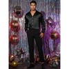 Lars Amadeus Men's Long Sleeves Button Down Prom Party Satin Dress Shirts - image 3 of 4