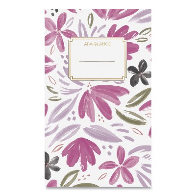 AT-A-GLANCE Badge Floral Monthly Planner 6 x 3.5 2022-2023 1565F021