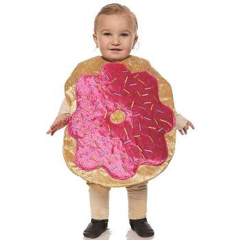 Underwraps Costumes Pink Donut Belly Plush Baby Costume