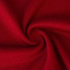 Women's Long Sleeve V Neck Tunic Tops Pleated Solid Tee Shirt Causal Loose Blouse, Red, 4XL - 4 of 4
