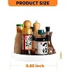 LunaLulinlk Turntable Refrigerator, Turntable Organiser, 360° Rotating Turntable, Spice Rack, Lazy Susan Kitchen Organiser - 3 of 4