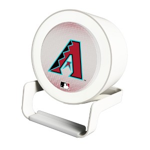 MLB National League Teams Linen Night Light Charger and Bluetooth Speaker - 1 of 3