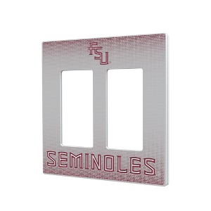 NCAA ACC Universities Linen Hidden-Screw Light Switch Plate for Double Rocker - 1 of 4