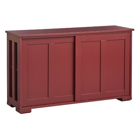 Target red sale cabinet