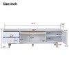 LOVSON 70''TV Stand for TVs up to 80 Inch, Minimalist TV Console Table with Drawers, Media Entertainment Center for Living Room, Bedroom - 3 of 4
