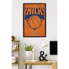 Trends International NBA New York Knicks - Logo 25 Framed Wall Poster Prints - 2 of 4