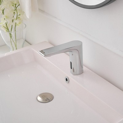 Polished Chrome Touchless Single Hole Bathroom Faucet