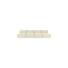Meridian Furniture,Shaggy Cream Corduroy Performance Fabric Modular Sofa - 2 of 4