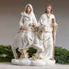 Transpac Large Resin Pregnant Mary on Donkey Nativity Scene Figurine Multicolor Tabletop Decoration for Christmas Gifts - 2 of 2