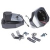Kicker 45KM654L 6.5" LED Marine Speakers and Front 6.5in Speaker Pods Compatible with Polaris Ranger XP1000 2018-2024 - 4 of 4