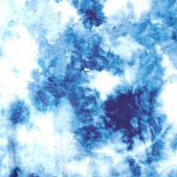 blue textured tie dye
