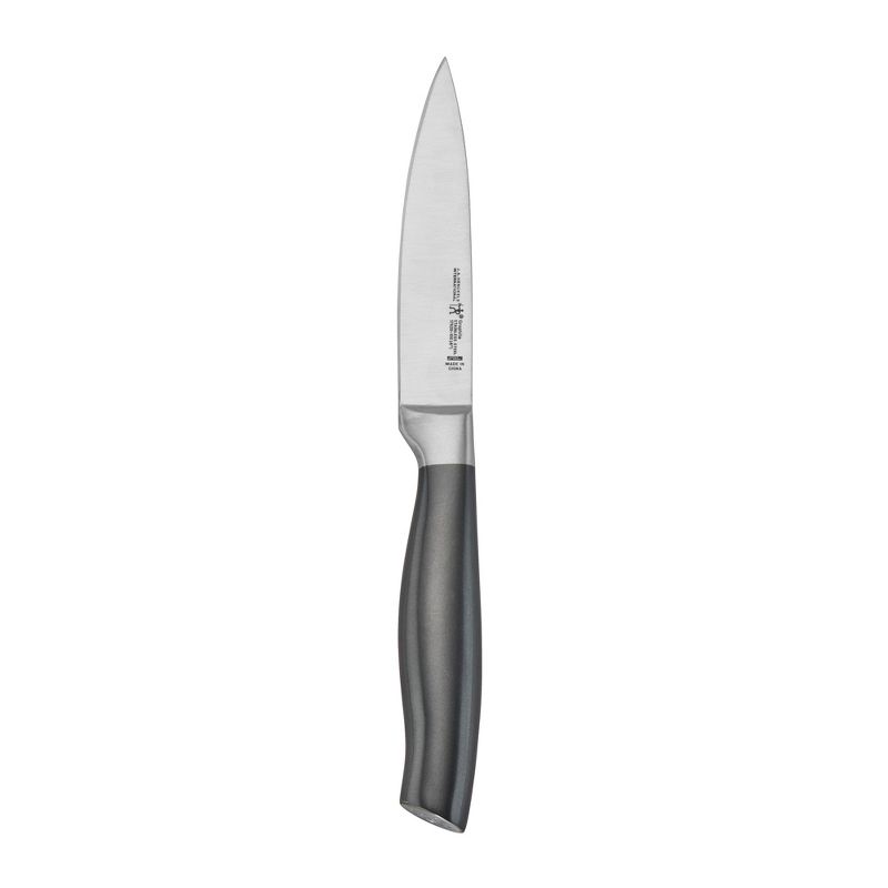 Henckels Graphite 13-pc Knife Set with Block, Kitchen Knife Sharpener, Chef Knife, Steak Knife, Black, Stainless Steel, 4 of 12