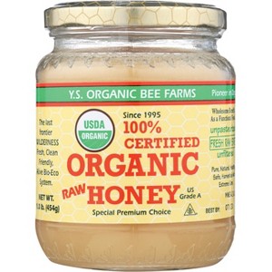 Y.S. Eco Bee Farms 100% Certified Organic Raw Honey. - 1 of 3