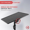 Pyle Universal Laptop/Device Stand - Height Adjustable Tripod Mount for Laptop, DJ Mixer, Projector, 20"x16" Tray - 4 of 4