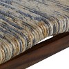 Contemporary Mahogany Bench Brown - Olivia & May: Handmade Wicker, No Back, Indoor Use - 3 of 4