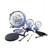 SKONYON 11-Piece Kids Starter Drum Set with Bass Drum, Tom Drums, Snare, Cymbal, Stool, Drumsticks - 4 of 4