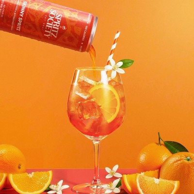 Spritz Society Skinny Spritz Cocktail Wine - 4pk/12 fl oz Cans