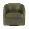 Comfort Pointe Tyler Arm Chair Fern Green: Upholstered, Nailhead Trim, No Assembly Required - 4 of 4
