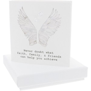 Pavilion Gift Company - Faith - 5mm Sterling Silver Cubic Zirconia Stud Earrings - Earrings - 1 of 4