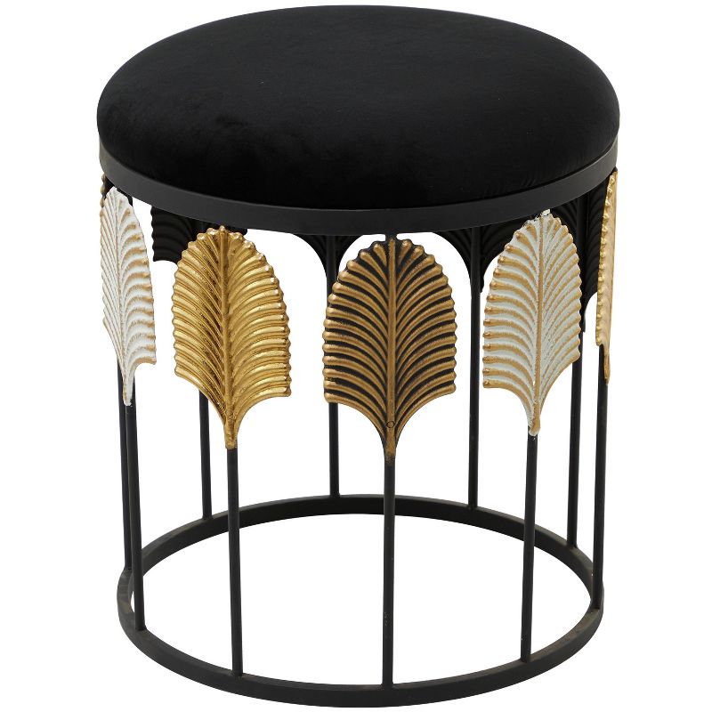 Contemporary Metal Accent Table Dark Black - Olivia &#38; May, 1 of 6