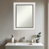 Amanti Art Ellie Half-Inch-Bevel Framed Bathroom Vanity Wall Mirror - 4 of 4