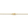 Black Bow Jewelry 1mm 14k Yellow Gold Classic Box Chain Necklace - 4 of 4