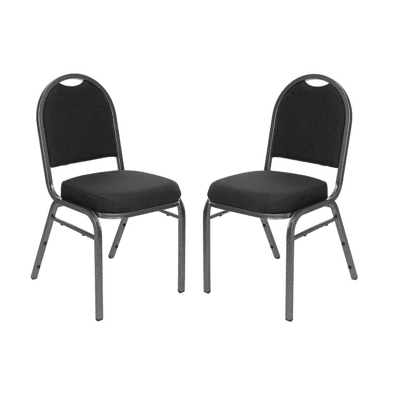2pk Premium Fabric Upholstered Stack Chair - Hampden Furnishings, 1 of 9