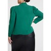 ELOQUII Women's Plus Size Drape Front Blouse - 4 of 4