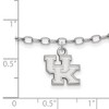 Black Bow Jewelry Sterling Silver Kentucky Wildcats NCAA Anklet 9 Inch - 2 of 3