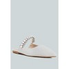 Geode Pearl Embellished Slip On Mules - 2 of 4