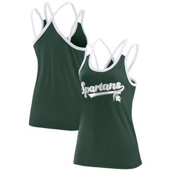 NCAA Michigan State Spartans Women's Two Tone Tank Top