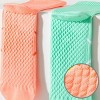 Boersma 7 Pairs Women's Compression Socks - Colorful Cushioned Cotton Crew Socks for Running, Hiking, Cycling, Fitness, Deodorant & Supportive - 3 of 4
