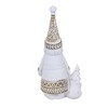 Ganz 11.25 In White-Washed Santa Figurine Christmas Claus Santa Figurines - 2 of 3